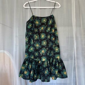 Floral Spaghetti Strap Dress